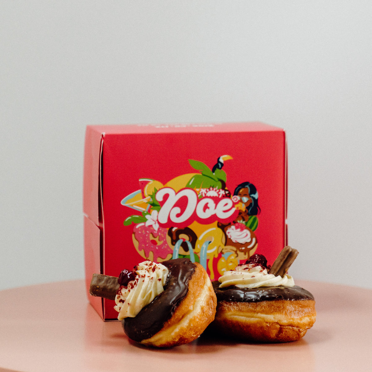 Seasonal Blooms + Doe Donuts + Möet Mini