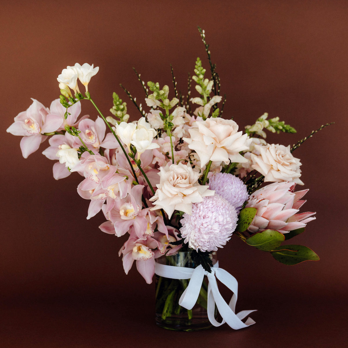 Luxe Floral Bouquet In Vase
