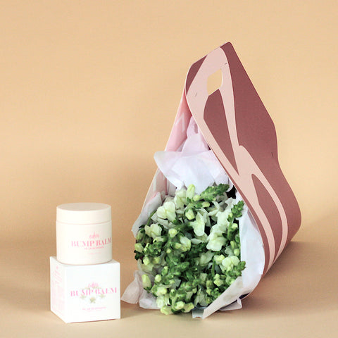 Seasonal Blooms Bouquet + Ed&I Bump Balm