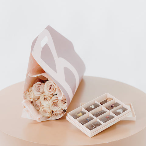 Rose Carrier + Love Loco Chocolates